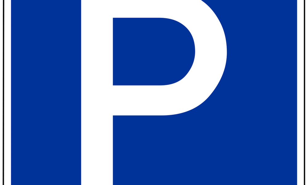 Parkplatzschild